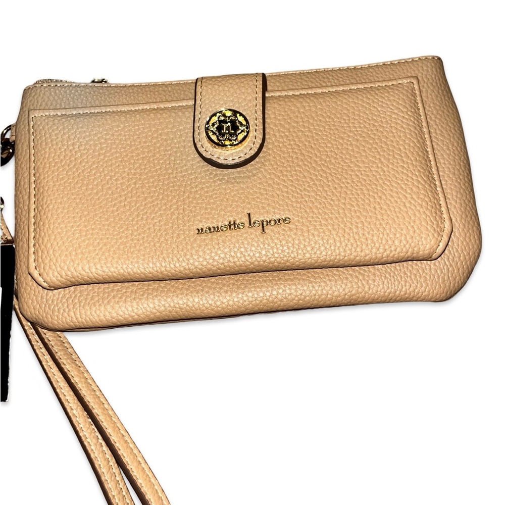 NWT NANETTE LEPORE LEATHER WRISTLET - Picture 5 of 11